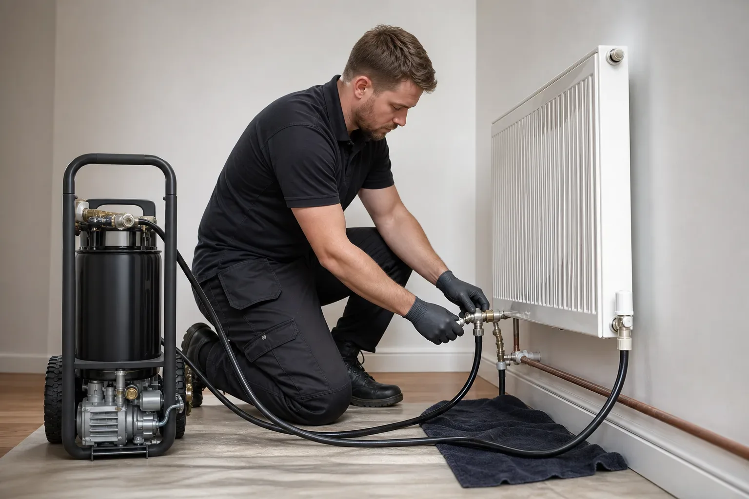 Power flushing Edinburgh